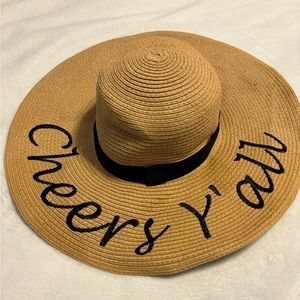 EUC SPRING BREAK SALE! Cheers Y’all” Beach Hat
